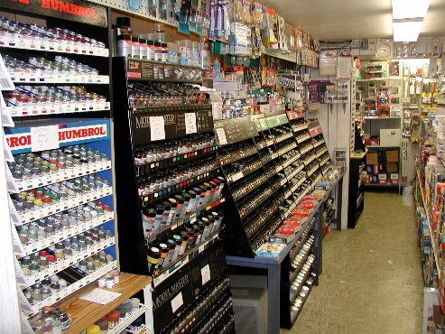 Paint department, East view